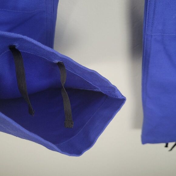 Rag & Bone Sands Cotton Twill Cargo Pants High Waist Bright Blue Size 8 NWT - Picture 9 of 13